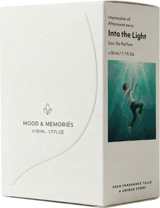INTO THE LIGHT - IMPRESSION OF AFTERNOON SWIM